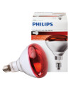 Ampoule PHILIPS IR à vis rouge 250W 