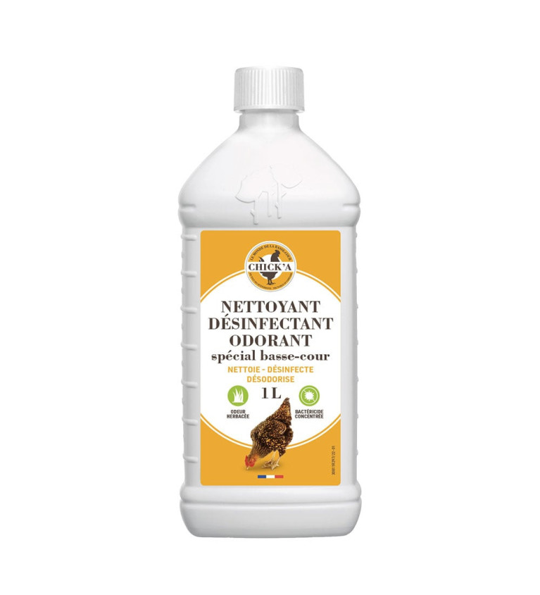 Nettoyant désinfectant basse-cour 1 L 