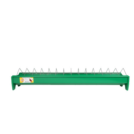 Mangeoire à grille en plastique pour poulets, 75 cm 