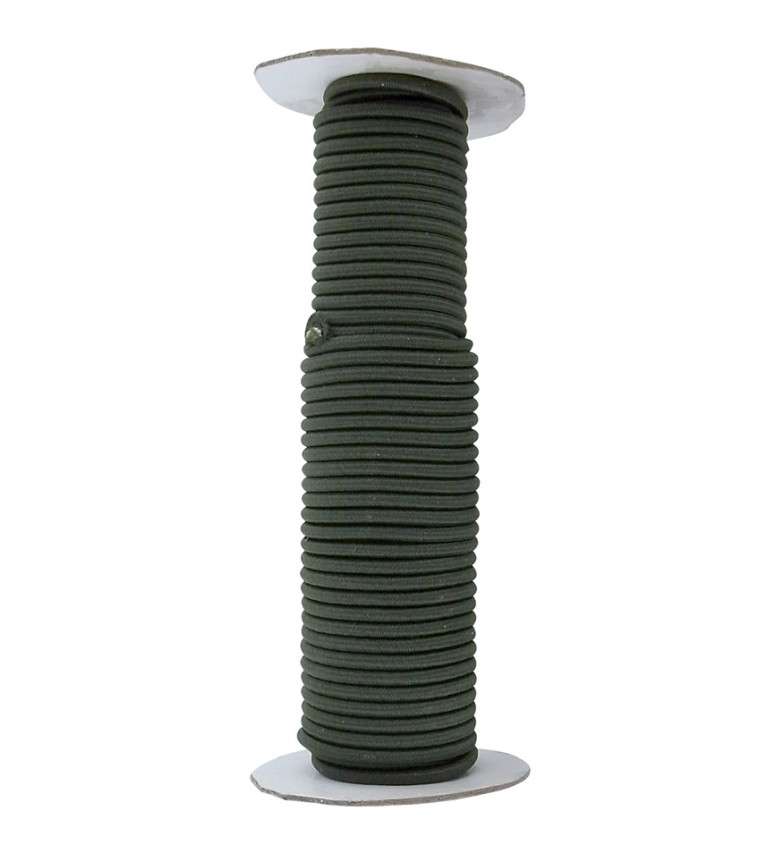 Elastique a appelants 3mm par 10m olive Fuzyon 