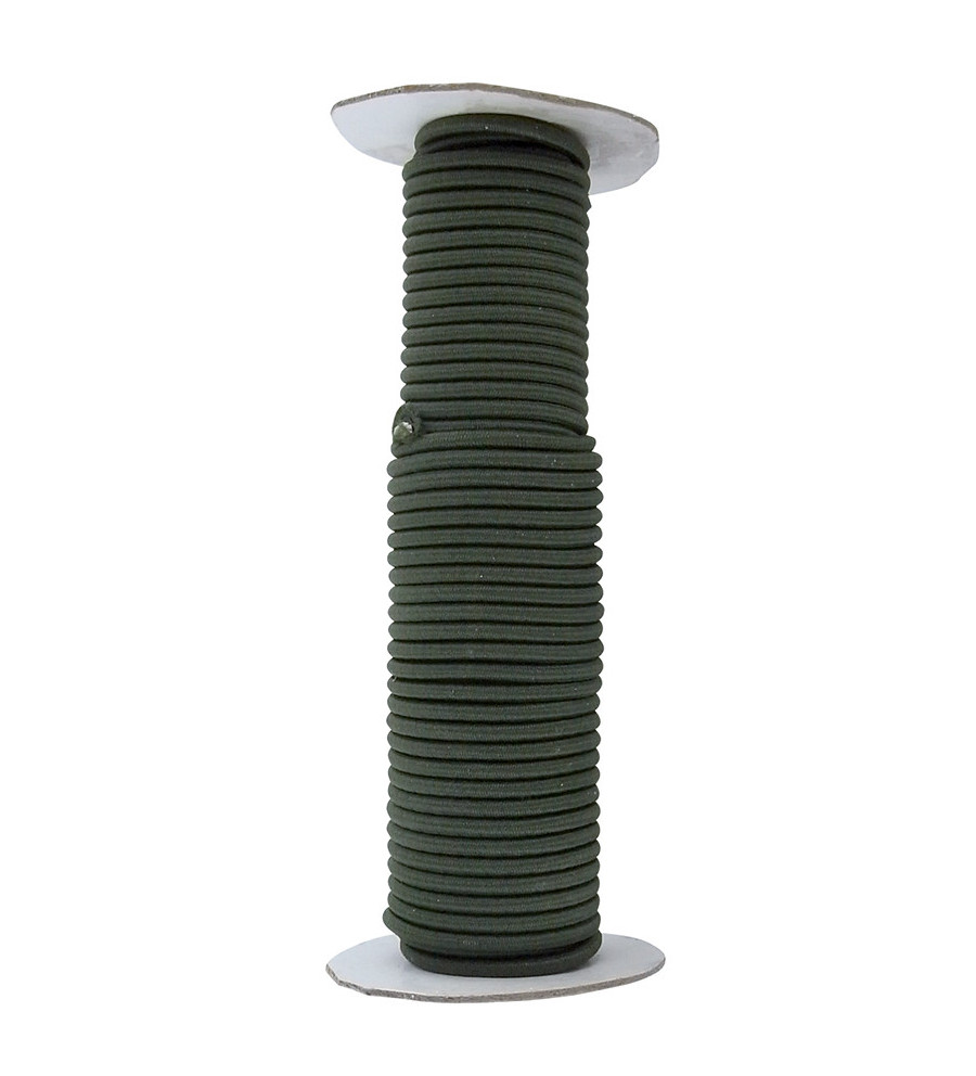 Elastique a appelants 3mm par 10m olive Fuzyon 