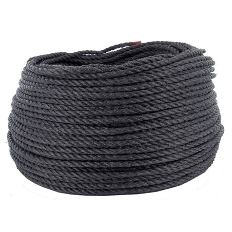 Cable 4 mm - 100 m (pp noir) Fuzyon 