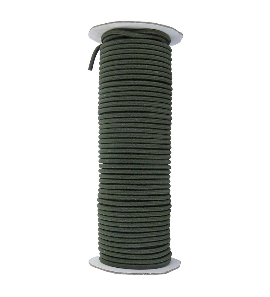 Elastique a appelants 3mm par 25m olive Fuzyon 