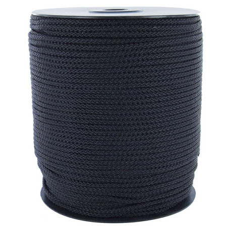 Drisse 4 mm - 100 m pp noire Fuzyon 