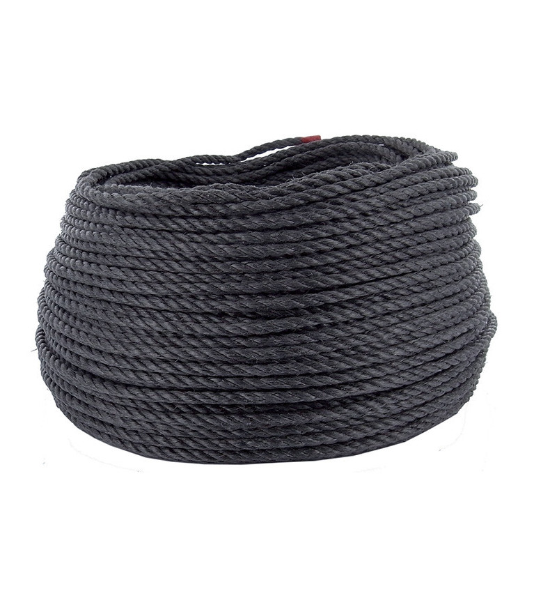 Cable 6mm - 100m (pp noir) Fuzyon 