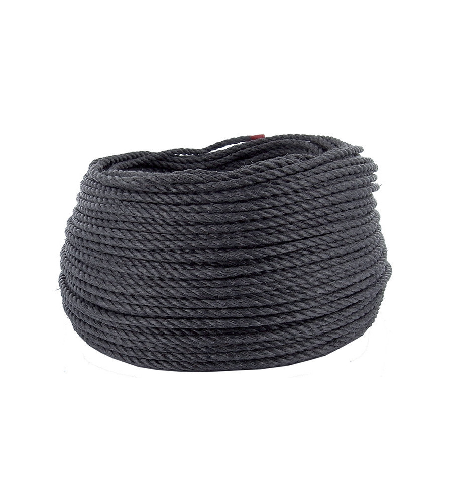 Cable 6mm - 100m (pp noir) Fuzyon 