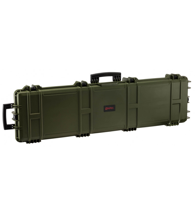 Mallette XL Waterproof OD Green 137 x 39 x 15 cm mousse vague - Nuprol 