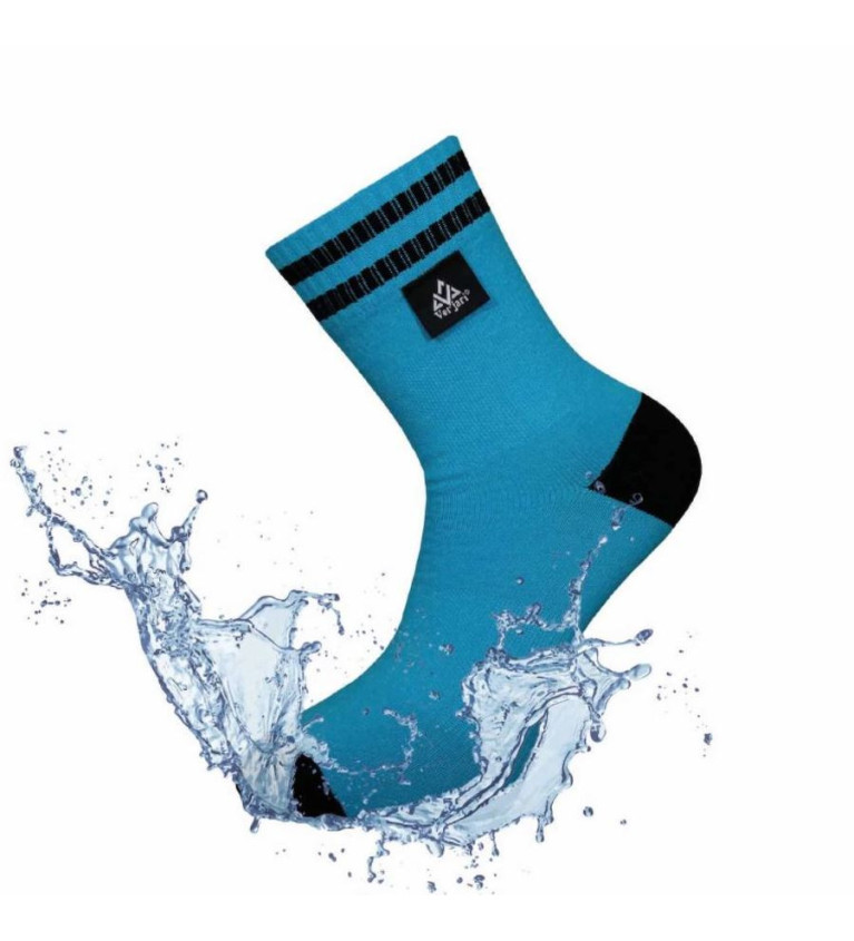 Chaussette imperméable Verjari Trail Dry Bleue 