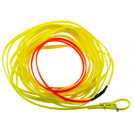 Laisse 10 m Biothane fluo pour chien - Country 