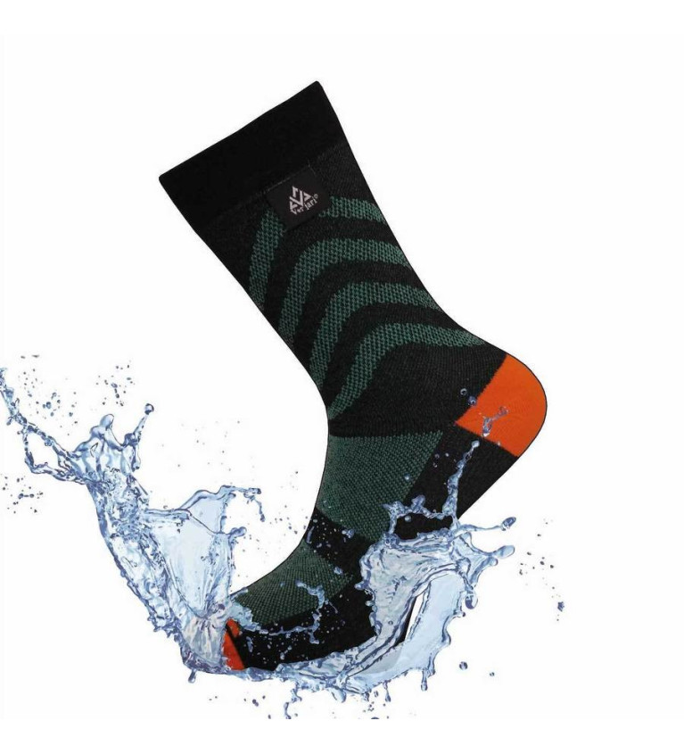 Chaussette imperméable Verjari Eco-Dry Vertes 