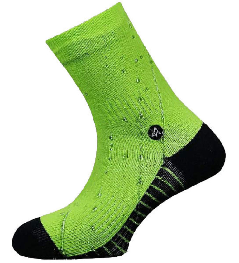 Chaussette imperméable Verjari Trail Dry Jaune 