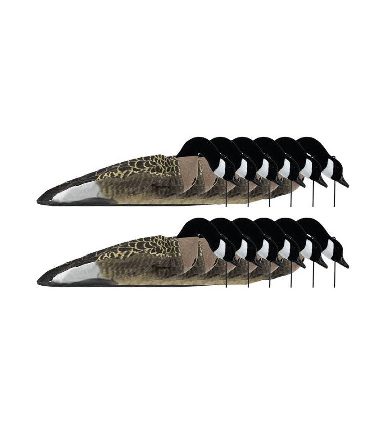 Forme manche à air FlockSox bernache du canada mangeuse x12 