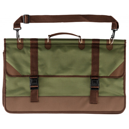 Sac de battue vert/marron en toile - Country 