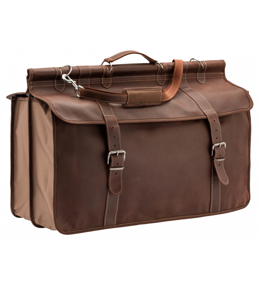 Sac de battue marron en cuir - Country Sellerie 