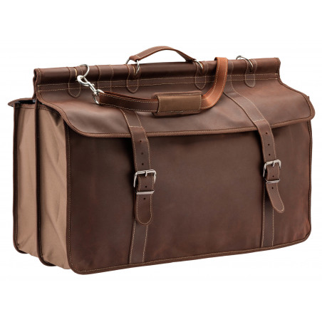 Sac de battue marron en cuir - Country Sellerie 