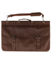 Sac de battue marron en cuir - Country Sellerie 