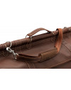 Sac de battue marron en cuir - Country Sellerie 