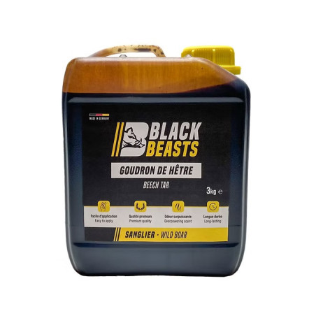 Bidon goudron de hêtre Black Beasts 3 kg