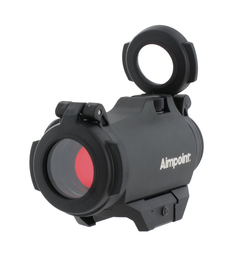Point rouge AimPoint Micro H2 - 4 MOA - Montage Weaver 