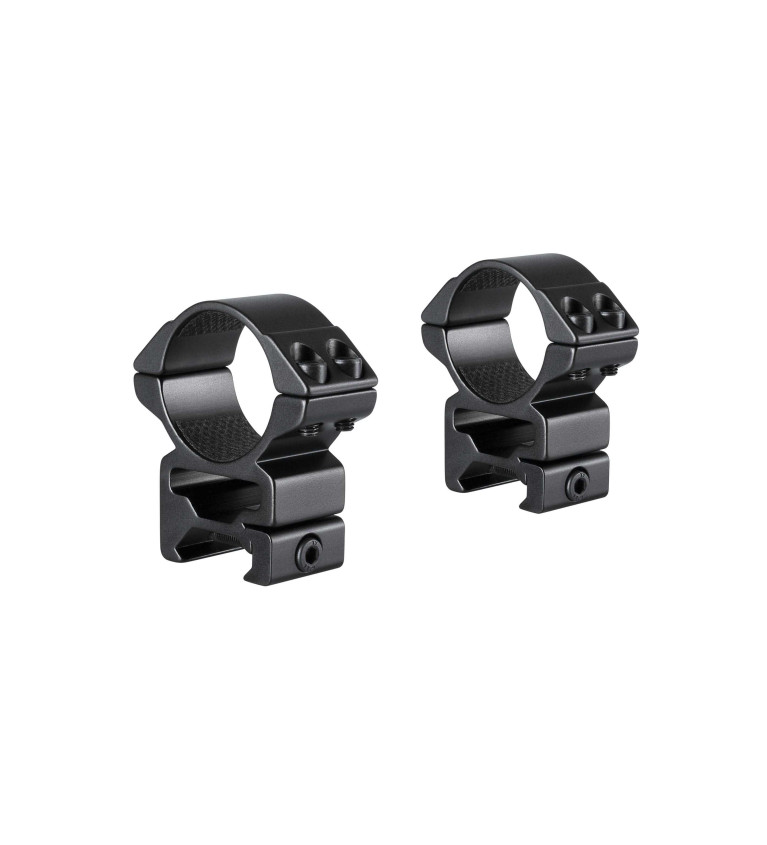 Colliers pour lunette Hawke Match 30 mm - Haut - Weaver 