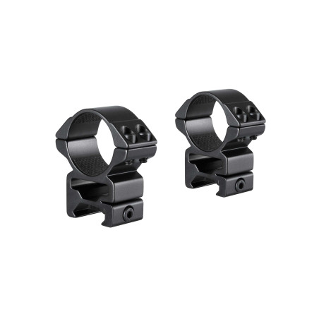 Colliers pour lunette Hawke Match 30 mm - Haut - Weaver 
