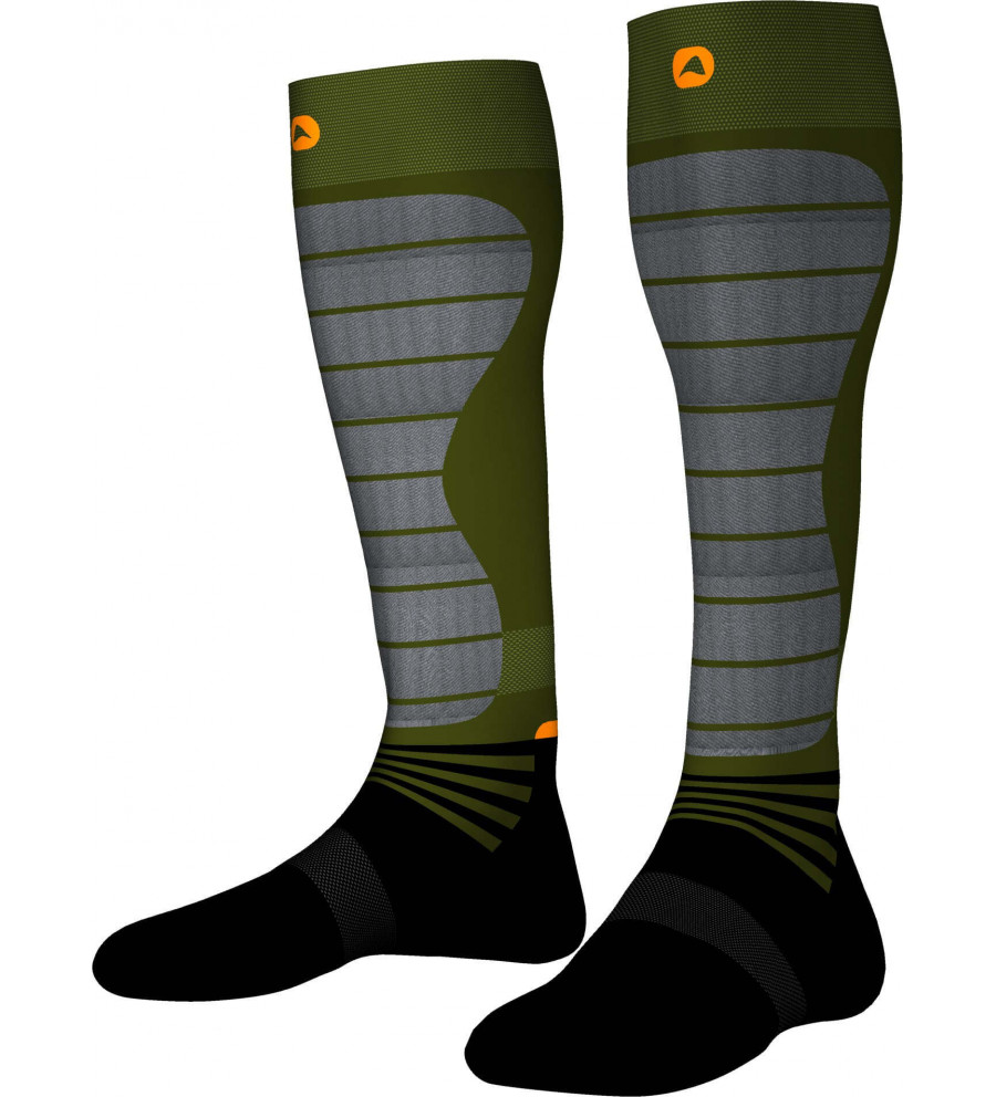 Chaussettes Monnet Hunting Expert kaki 