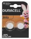 Pack de 2 piles CR2032 lithium 3 volts - Duracell 