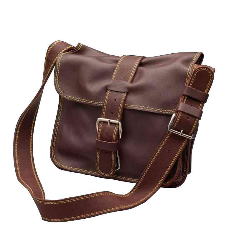 Musette de chasse en cuir Pedersoli 