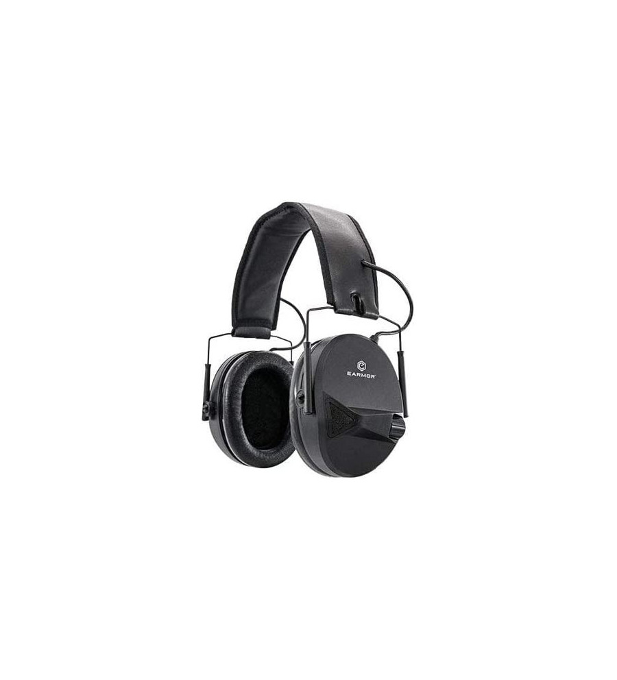 Casque antibruit électronique Earmor M30 Noir 