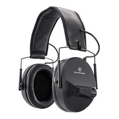 Casque antibruit électronique Earmor M30 Noir 