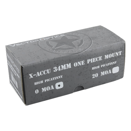 Montage Vector Optics X Accu - Diam. 34 mm - Rail 21 mm - Haut 