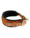 Collier chien de sang orange fluo - Niggeloh 