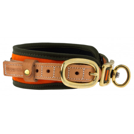 Collier chien de sang orange fluo - Niggeloh 