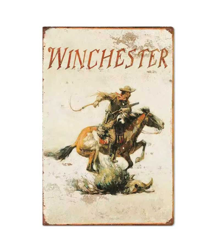 Plaque décorative métal Winchester Original