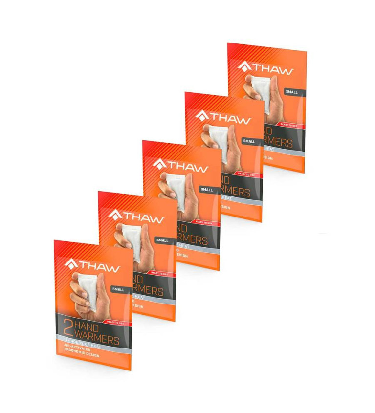 Chaufferettes jetables Thaw - Petit format x5 