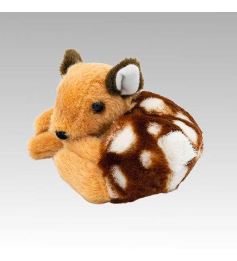 Peluche faon couché