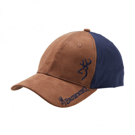 Casquette SEAN bleu marine/marron Browning 