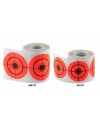 Pastilles autocollantes orange diam. 50 ou 75 mm 