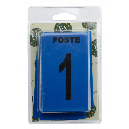 Lot de 27 plaques postes de chasse 