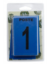 Lot de 27 plaques postes de chasse 