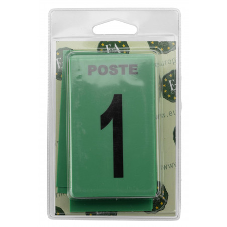 Lot de 27 plaques postes de chasse 