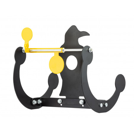 Cible mobile sur pivot corbeau Cal 4.5 mm 