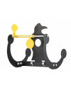 Cible mobile sur pivot corbeau Cal 4.5 mm 