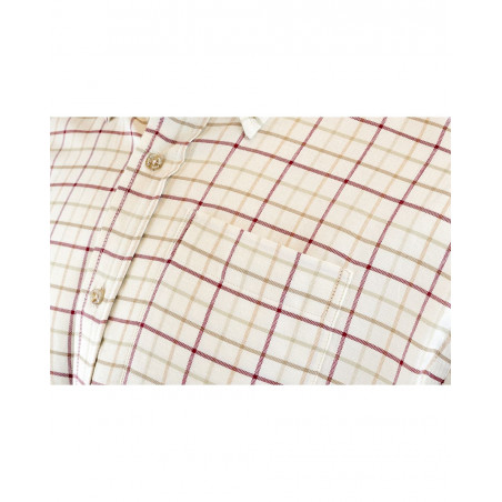 Chemise chasse carreaux bordeaux Jack Pyke 