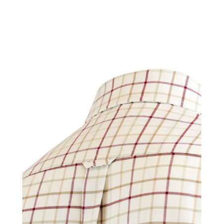 Chemise chasse carreaux bordeaux Jack Pyke 