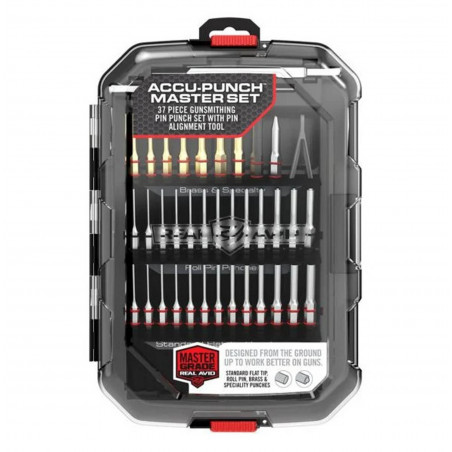 Set de chasse goupille REAL AVID 37 pièces 