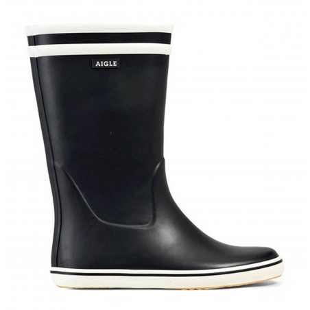 Bottes AIGLE MALOUINE 2 MARINE/BLANC 