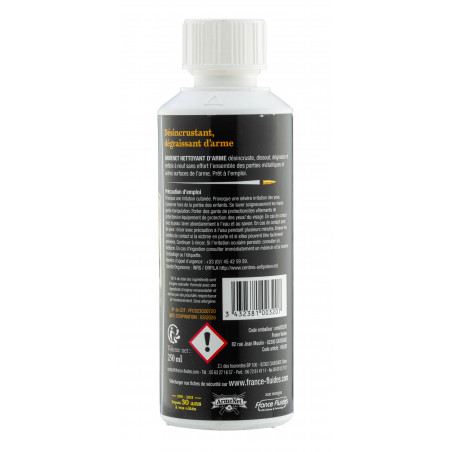 Armenet Nettoyant d'arme (flacon de 250 ml) 