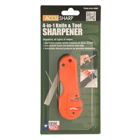 Aiguiseur Accusharp 4 en 1 pour couteaux 