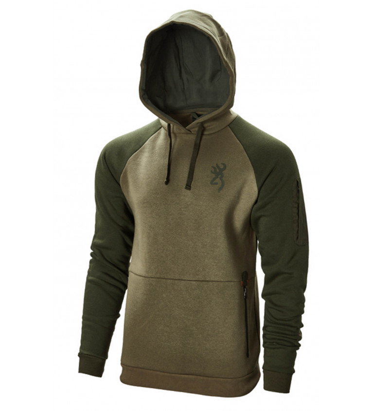 Sweatshirt Two Tones Vert Browning 